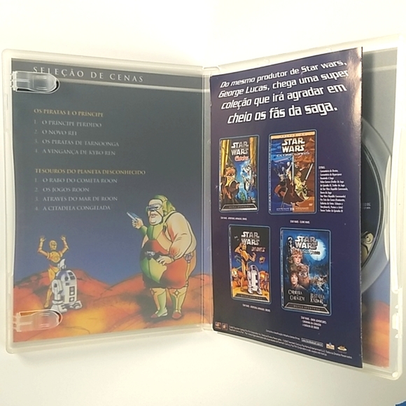 Brazilian Star Wars Animated Adventures: Droids The Animated Series, 2 Ep DVD - Picture 10 of 14